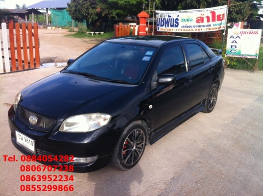ขาย Toyota Vios ปี 2003 สีดำสวยๆ ติดแก็ส lpg ราคา 168,000 บาท ++++++++ ขาย Toyota Vios ปี 2003 สีดำสวยๆ ติดแก็ส lpg ราคา 168,000 บาท ++++++++