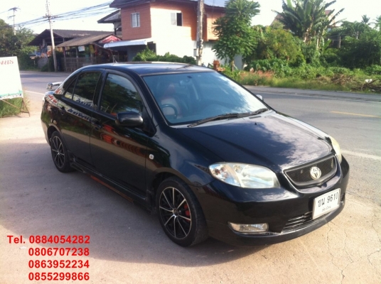 ขาย Toyota Vios ปี 2003 สีดำสวยๆ ติดแก็ส lpg ราคา 168,000 บาท ++++++++