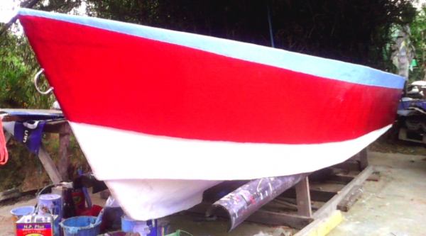 เรือไฟเบอร์ 15ฟุ๊ต ราคา25000บาท