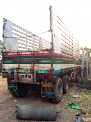 ขายด่วน   หางพ่วงไม่ดั้มพ์  สามเพลา   ยาว  เมตร  สภาพดีพร้อมใช้งาน