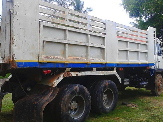 **ขายแล้วครับขอบคุณ Truck2hand ขาย10ล้อ2เพลาดั้ม"หลงโบ"ซีเรียลสูงๆ MITSU FN527M-TF7094 6D16-220HP เครื่องเดิม6D16 โบ220แรง เครื่องแน่นดี แห้งดี แรง เกียร์อีตั้นนอก10สปีด ไม่มีหอน ช่วงล่างเบรคใหญ่เพลาบุ๋ม คัสซีดี เดิมๆ ไม่ปะไม่ดาม ไม่บวม กระบะดั้