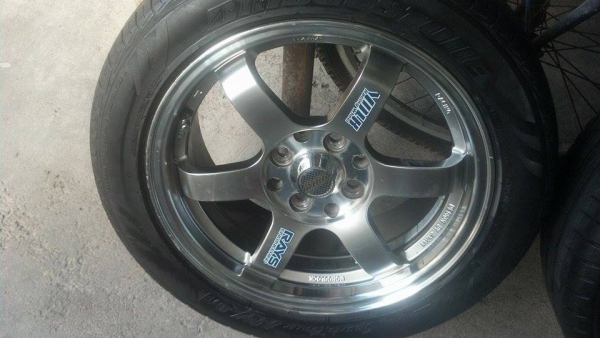 te37 ขอบ 15 พร้อมยางดอกสวยหนาๆ 6900 บาท