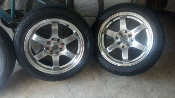 te37 ขอบ 15 พร้อมยางดอกสวยหนาๆ 6900 บาท