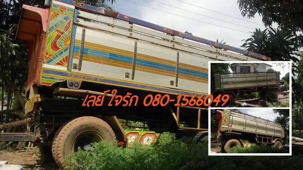 **ขายแล้วครับขอบคุณ Truck2hand ขายลูกพ่วง2คานดั้มเนียม "ส.มณีการช่าง" ยาว6.0ม.ช่วงล่างแน่น คัสซีสวยเดิม ไม่ปะไม่ดาม กระบะดั้มเนียมสภาพดี พื้นดีข้างดี ไม่ผุไม่โก่ง ยางดี7เส้นพอใช้2เส้น ดั้มดี ไม่ยุบ ทรงยังสวย สีสันยังดูดี รถใช้งานวิ่งงานอยู่ปกติ