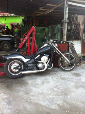 ขายvulcan400 custom สีดำ