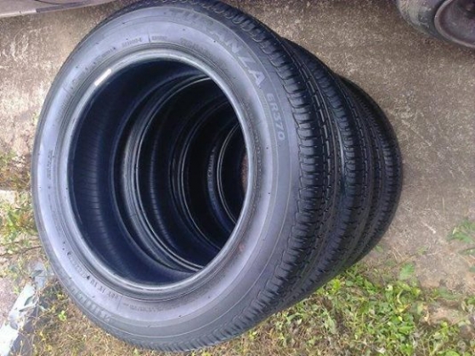 ยางดี17665R15บิดโตนดอกแน่นๆปี13หน้านื่ม