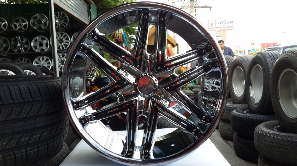 แม็กใหม่ขอบ 20 พร้อมยางใหม่ 265 50 20