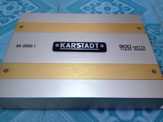 แอมป์คลาสดี KARSTADT KA-D800.1 มือสอง สภาพดีเดิมๆไม่เคยซ่อม เบสดีมากๆๆ ขับซับ10&quot;โครงหล่อ12&quot;โครงปั้มได้. ขาย 3550 บาท