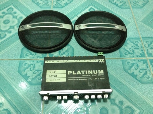 ปรีแอมป์+ฝาครอบ6.5&quot;MA สองอย่าง 1000 บาท ปรีใช้งานปกติครับ