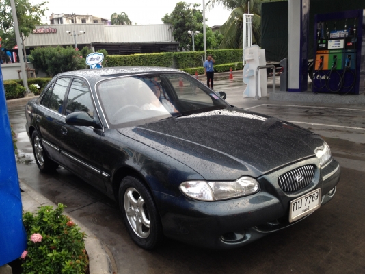 ขายรถบ้าน ฮุนได sonata ปี 97 เกียร์ออโต้ รถผู้บริหารใช้ 89,000 บาท รถไม่ต้องทำอะไรแล้ว ขับดีแอร์เย็น ติดต่อ คุณเอ๋ 092-6356419