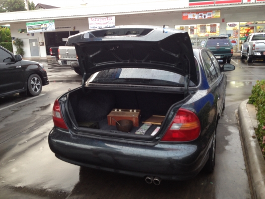 ขายรถบ้าน ฮุนได sonata ปี 97 เกียร์ออโต้ รถผู้บริหารใช้ 89,000 บาท รถไม่ต้องทำอะไรแล้ว ขับดีแอร์เย็น ติดต่อ คุณเอ๋ 092-6356419