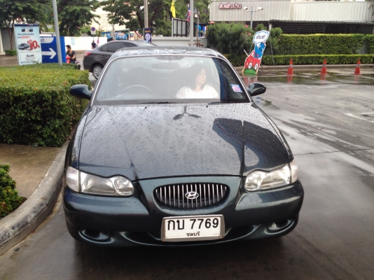 ขายรถบ้าน ฮุนได sonata ปี 97 เกียร์ออโต้ รถผู้บริหารใช้ 89,000 บาท รถไม่ต้องทำอะไรแล้ว ขับดีแอร์เย็น ติดต่อ คุณเอ๋ 092-6356419