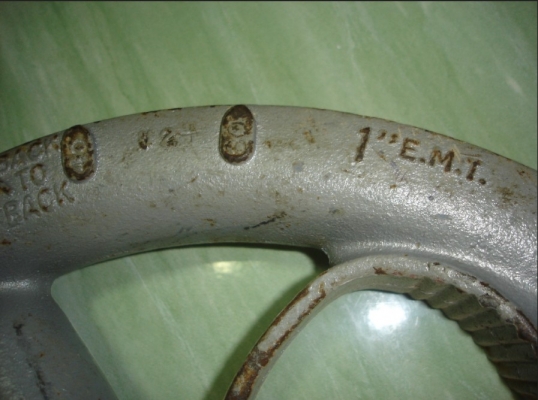 ขายตัวดัดท่อ RIDGID เหล็กหล่อขนาด 1" สภาพสวย ผานการใช้งานน้อย