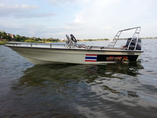 ขายเรือ 13 YAMAHA 30 HP 3สูบ สตาร์ทติดง่าย 2ระบบ เรือสวย