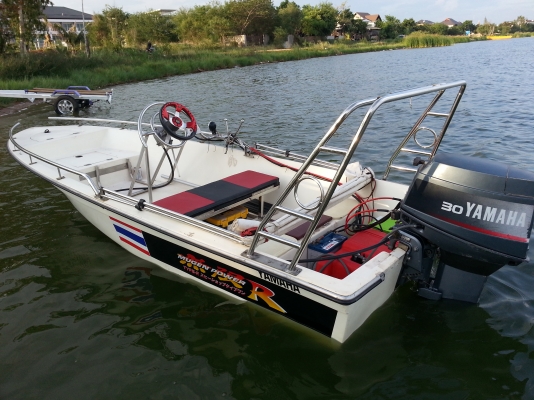 ขายเรือ 13 YAMAHA 30 HP 3สูบ สตาร์ทติดง่าย 2ระบบ เรือสวย ขายเรือ 13 YAMAHA 30 HP 3สูบ สตาร์ทติดง่าย 2ระบบ เรือสวย