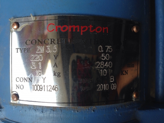 ขายมอเตอร์สั่น-เขย่า Crompton 1 HP. 220V ไฟบ้าน มีสวิทย์ ปิด-เปิด ในตัว สภาพของใหม่ไม่เคยใช้งาน วิ่งนิ่ม สั่นแรงดีครับ ขายมอเตอร์สั่น-เขย่า Crompton 1 HP. 220V ไฟบ้าน มีสวิทย์ ปิด-เปิด ในตัว สภาพของใหม่ไม่เคยใช้งาน วิ่งนิ่ม สั่นแรงดีครับ