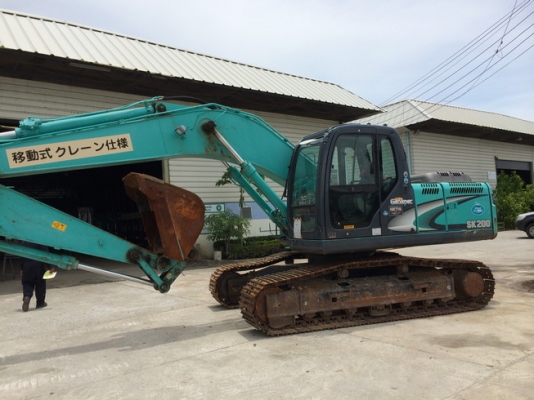 Kobelco SK200-8 ปี 2008 4,0XX ชม. นำเข้าตรงจากญี่ปุ่น