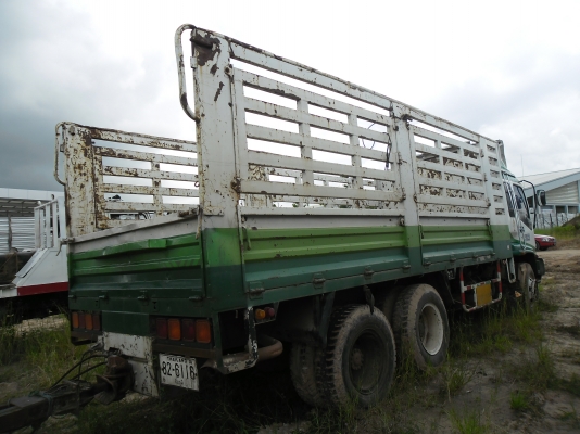 ขายรถพ่วงไม่ดั้มแม่ลูก ISUZU คัสซีหน้ายาวหัว DEGA เครื่อง 260 แรง 2 เพลา เครื่อง ISUZU H6J TURBO คัสซีหน้ายาวแต่ทำแข็งแรงเล่มทะเบียนครบคชุดโอนพร้อม