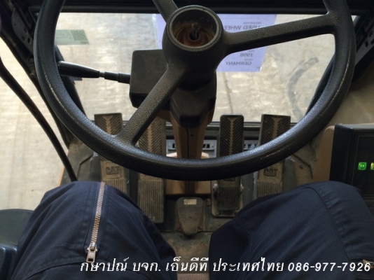 CAT M312 รถขุดล้อยาง นำเข้าตรงจากยุโรป สภาพเยี่ยม ขายถูกครับ