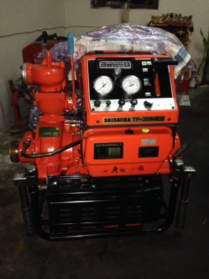 เครื่องสูบน้ำดับเพลิง  มือสอง  สภาพดี  จากประเทศญี่ปุ่น