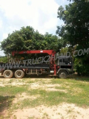 HINO 10 ล้อ ติดเครน8 ตัน ปีจดทะเบียน 2536 สภาพพร้อมใช้งาน HINO 10 ล้อ ติดเครน8 ตัน ปีจดทะเบียน 2536 สภาพพร้อมใช้งาน