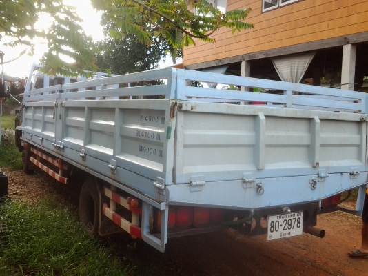 ISUZU   FRR 32L Bเครื่อง  195  6HE1    ยาว 6 เมตร   กระบะเหล็ก  แอร์เย็น