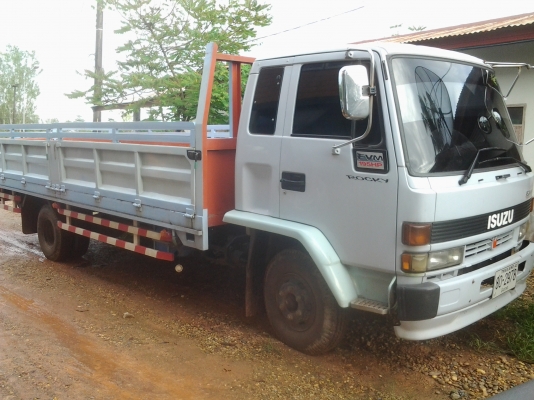 ISUZU   FRR 32L Bเครื่อง  195  6HE1    ยาว 6 เมตร   กระบะเหล็ก  แอร์เย็น