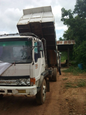 ขาย 6 ล้อดัมพ์มิตซู เครื่อง 165 แรง 6D14