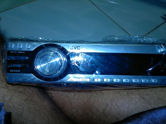 วิทยู CD MP3 JVC สภาพสวย มือสองญี่ปุ่น