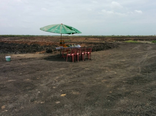 ขายที่ดิน ทำบ่อทราย