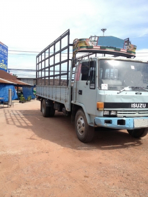 รถหกล้อกะบะคาร์โก้ต่อคอกสูง ISUZU FTR11L เครื่อง 160 แรง (รถห้างครับ)