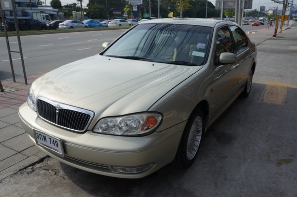 NISSAN CEFIRO A33 ปี 2003 ตัว TOP ติดแก็ส LPG หัวฉีด รถสวย ARIBAG คู่ เบรค ABS เครื่องเดิมๆ ช่วงล่างดี เบาะหนังปรับไฟฟ้าคู่หน้า แอร์เย็น ล้อ MAX กรจะไฟฟ้า เบาะสภาพสวย สีสวย รถพร้อมใช้งาน จัดไฟแนนได้ NISSAN CEFIRO A33 ปี 2003 ตัว TOP ติดแก็ส LPG หัวฉีด รถสวย ARIBAG คู่ เบรค ABS เครื่องเดิมๆ ช่วงล่างดี เบาะหนังปรับไฟฟ้าคู่หน้า แอร์เย็น ล้อ MAX กรจะไฟฟ้า เบาะสภาพสวย สีสวย รถพร้อมใช้งาน จัดไฟแนนได้