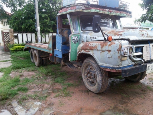 ขายรถสิบล้อ 1 เพลา มีเล่มทะเบียน เฟื่องท้าย MITSU  เครื่อง 185