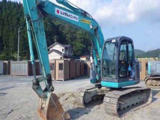 SK135SR # YY04-06823 : Kobe excavator T. กุ้ง: 0813062283