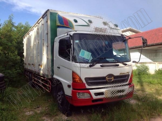 รถบรรทุก6ล้อตู้ทึบ HINO MEGA FG1JPPA