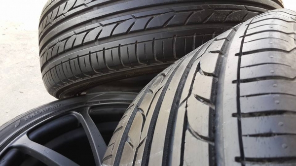 Kreuzer Serie X ล้อแท้ขอบ 16 4รู100 ติดยาง Yokohama(Japan) ปี10 Kreuzer Serie X ล้อแท้ขอบ 16 4รู100 ติดยาง Yokohama(Japan) ปี10