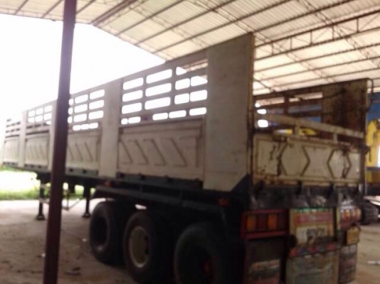 ขายหางเทเลอร์สามมิตรไม่ดัมพ์ยาว 12 เมตร 3 เพลา ทะเบียนพร้อม ขายหางเทเลอร์สามมิตรไม่ดัมพ์ยาว 12 เมตร 3 เพลา ทะเบียนพร้อม