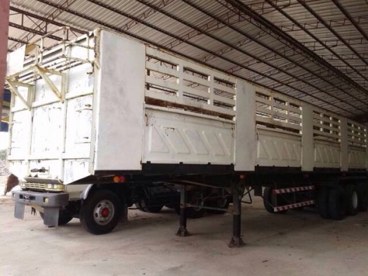 ขายหางเทเลอร์สามมิตรไม่ดัมพ์ยาว 12 เมตร 3 เพลา ทะเบียนพร้อม