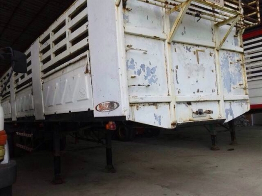 ขายหางเทเลอร์สามมิตรไม่ดัมพ์ยาว 12 เมตร 3 เพลา ทะเบียนพร้อม ขายหางเทเลอร์สามมิตรไม่ดัมพ์ยาว 12 เมตร 3 เพลา ทะเบียนพร้อม