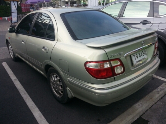 ซันนี 02 ท็อป ABS AIRBAG ออโต้ รถมือเดียว