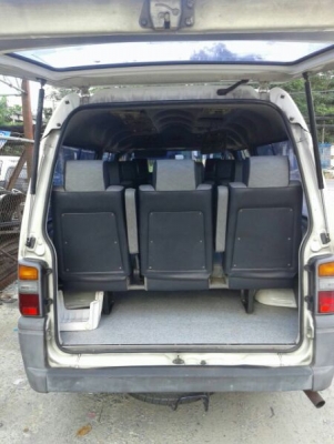 Mitsu L300 รถขับได้ เครื่องดีเซล สีขาวเดิมๆ เบาะครบ มีทะเบียนครับ