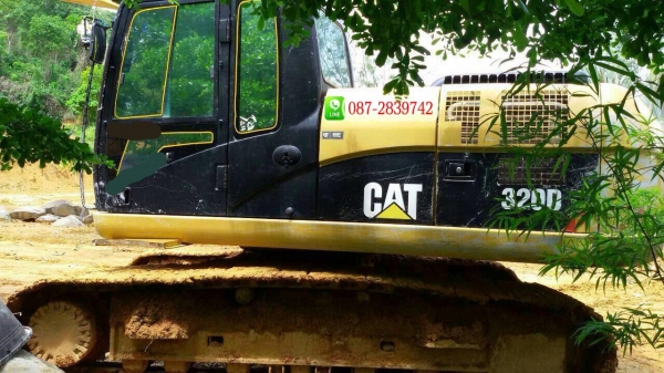 ขายรถแบคโฮ CAT 320 D 4,4XX ชม.