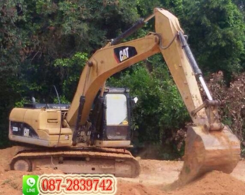 ขายรถแบคโฮ CAT 320 D 4,4XX ชม.