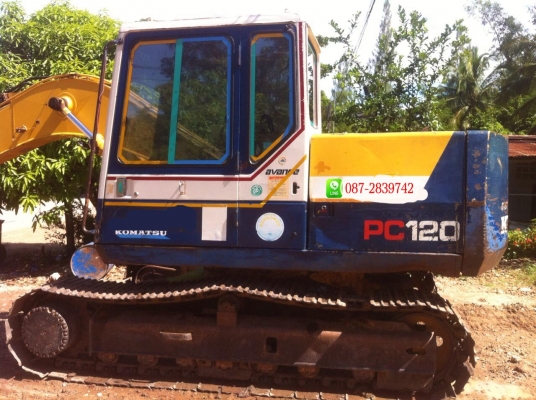 ขายรถแบคโฮ KOMATSU PC 120-5