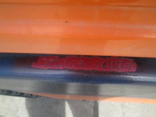 ขายรถ Fork Lift Toyota  5FGL15 เบนซิล ยังไม่ติดแก๊ซ 1.5ตัน เสาสูง3ม.