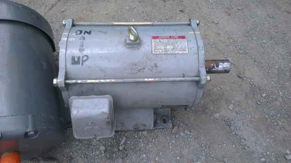 Sell> ขายมอเตอร์ Mitsubishi 10 แรงม้า 380V. 1460 rpm. 4 Pole. ทุ่นเดิมๆ วิ่งเงียบ กำแพงแสน นครปฐมครับ