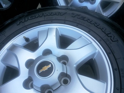 ขายล้อแม็กChevrolet trail blazerขอบ16 พร้อมยาง 4 ล้อ