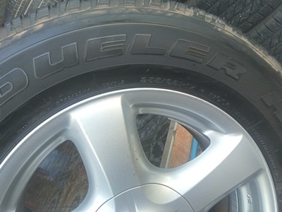 ขายล้อแม็กISUZU All New ขอบ17 พร้อมยาง255/65/17 ปี 3712 4 ล้อ