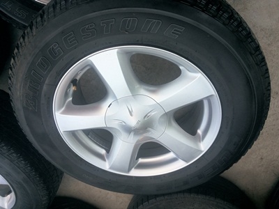 ขายล้อแม็กISUZU All New ขอบ17 พร้อมยาง255/65/17 ปี 3712 4 ล้อ