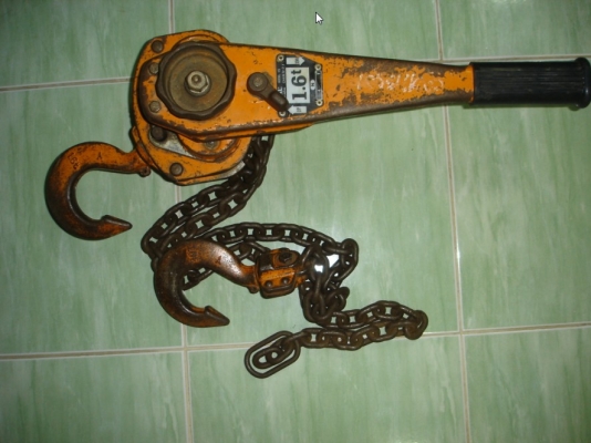 ขาย รอกโซ่ มือโยก 1.6ตัน VITAL แท้ made in japan